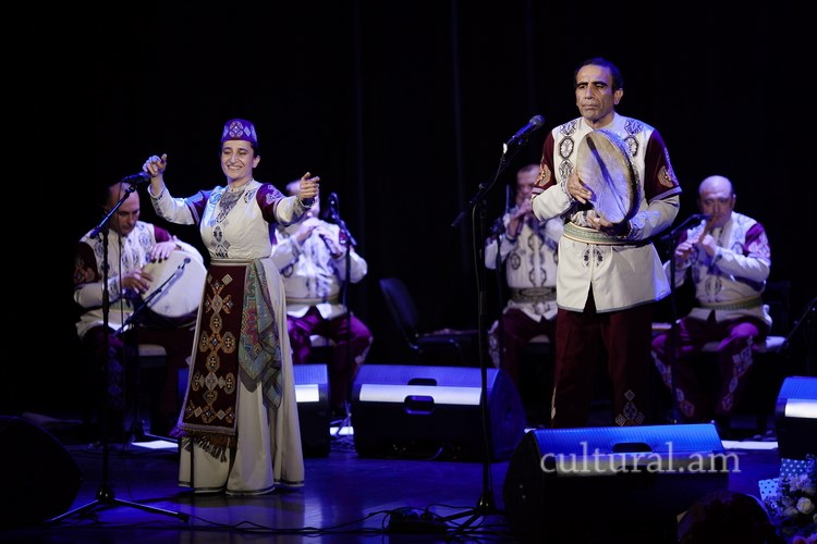 The concert of Shoghaken ensemble