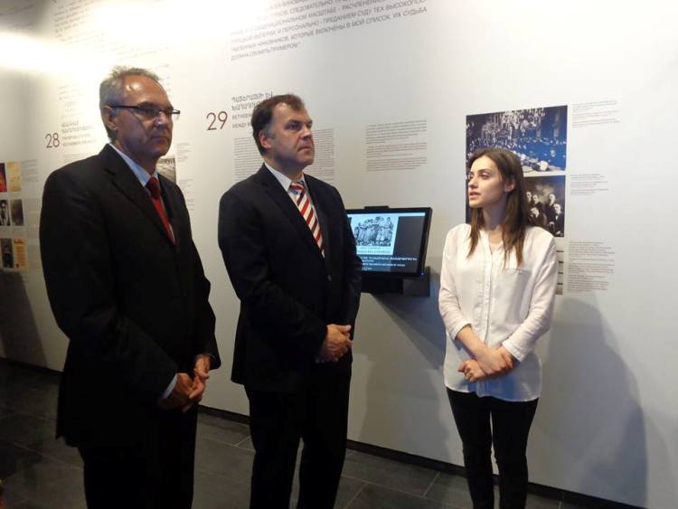 Շտեֆան Դորգերլոհ Այց Ծիծեռնակաբերդ